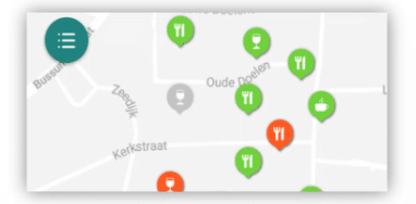 Live locatie, zo gereserveerd