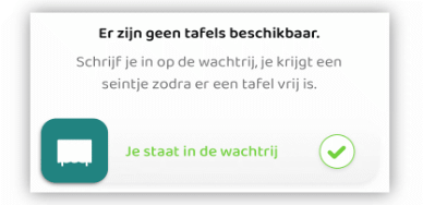 Live locatie, zo gereserveerd